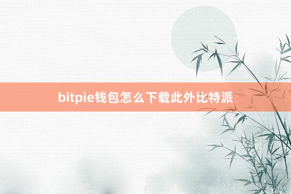 bitpie钱包怎么下载此外比特派